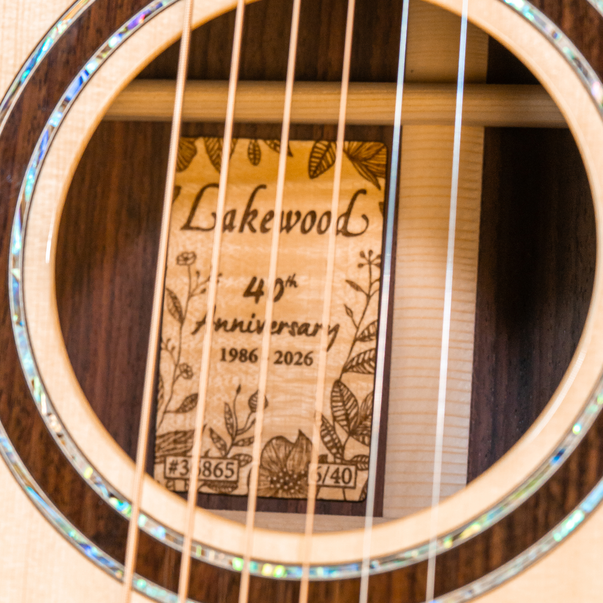 40 Years of Lakewood Guitars – The Anniversary Model